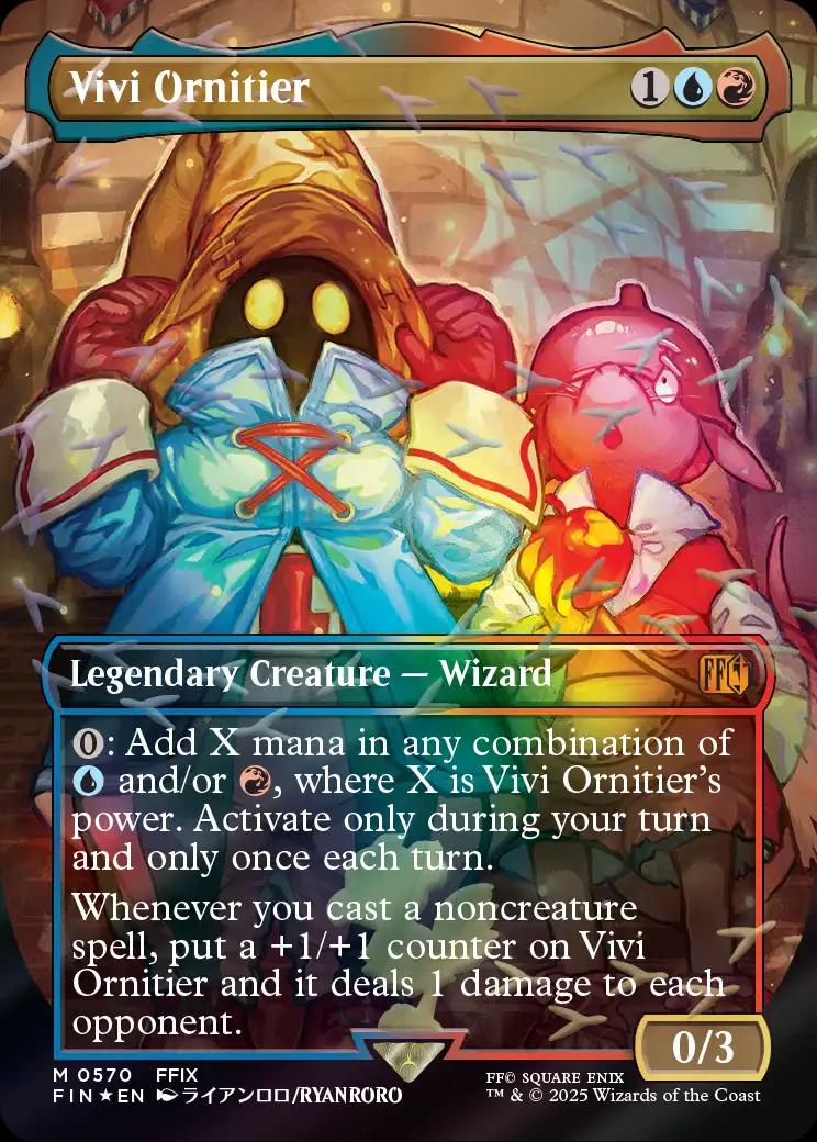 Vivi Ornitier [Borderless Foil] #570 Prices | Magic Final Fantasy