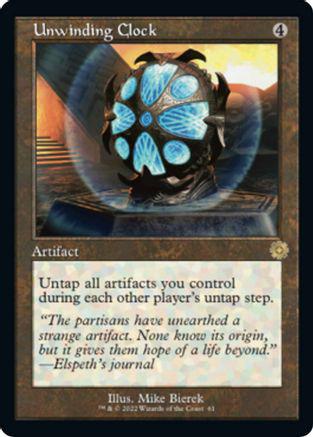 Unwinding Clock Magic Brother's War Retro Artifacts