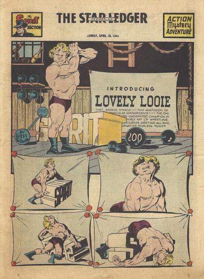 Spirit #4/10/1949 (1949) Comic Books Spirit