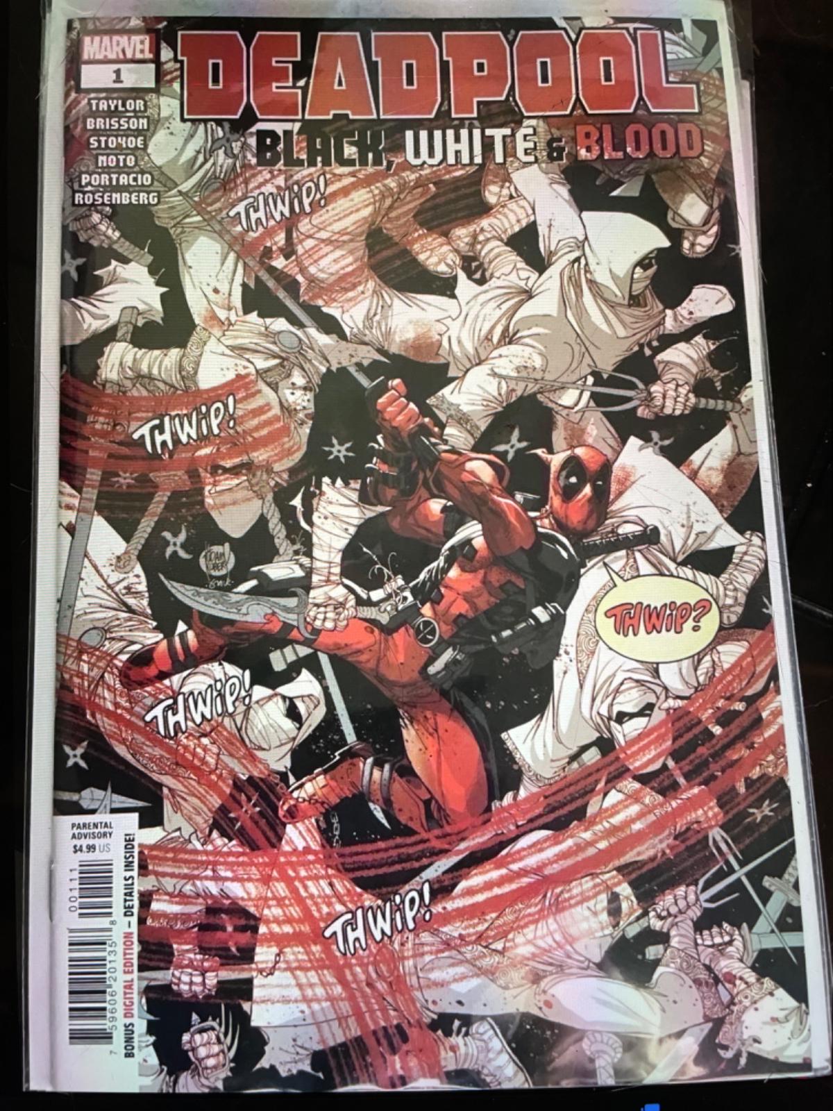 Deadpool Black,White & Blood #1 (2021) Comic Books Deadpool