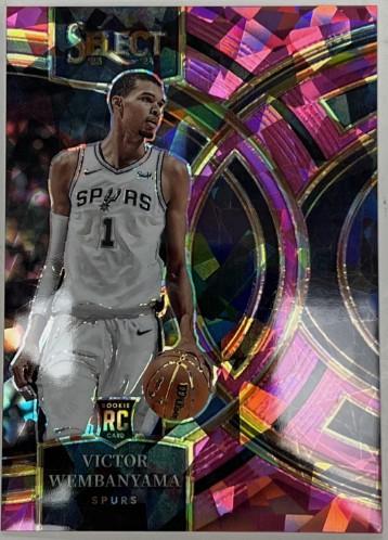パピエpapier City swimmer 完売色人気 Victor Wembanyama [Cracked Ice Purple Prizm] #121 Prices | 2023