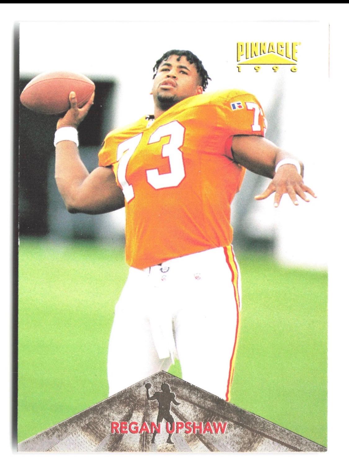 Regan Upshaw #162 1996 Pinnacle Football