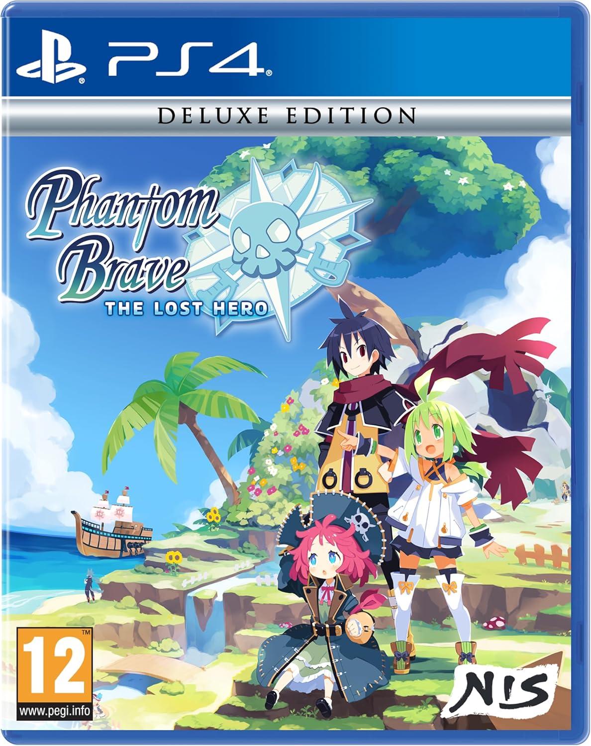 Carátula de Phantom Brave: The Lost Hero - Deluxe Edition para PS4 (edición PAL España)