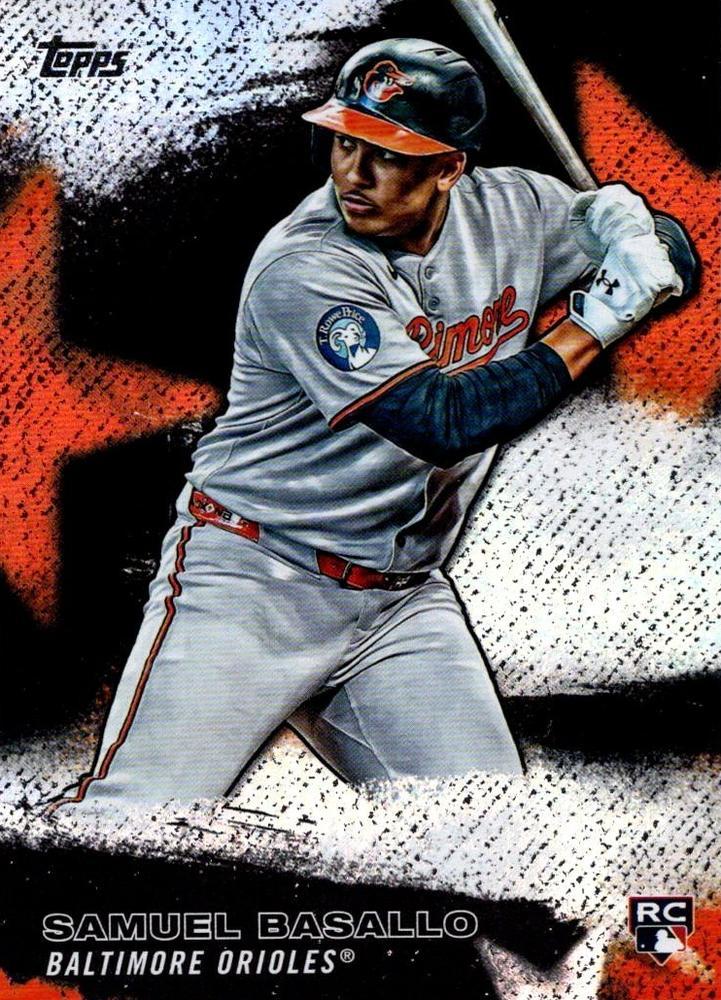 2026 Topps Stars Of MLB Samuel Basallo #SMLB-13 card