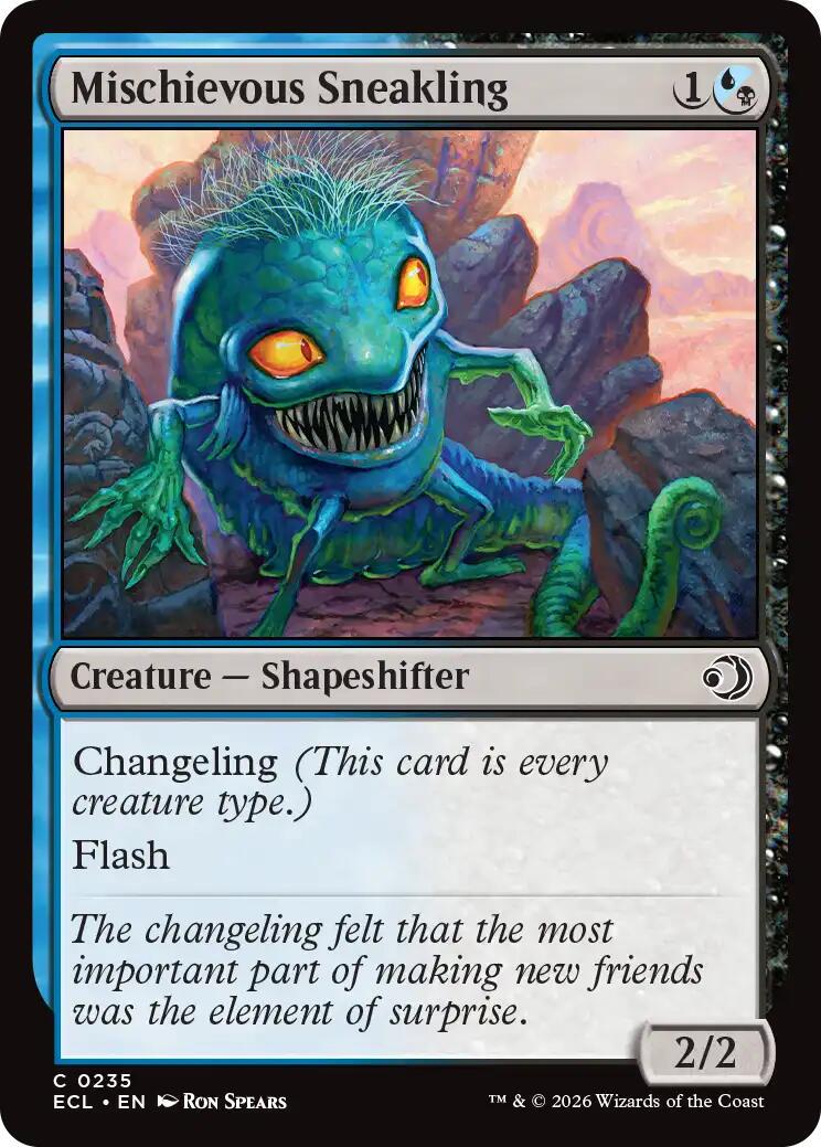 Mischievous Sneakling (Magic Lorwyn Eclipsed)