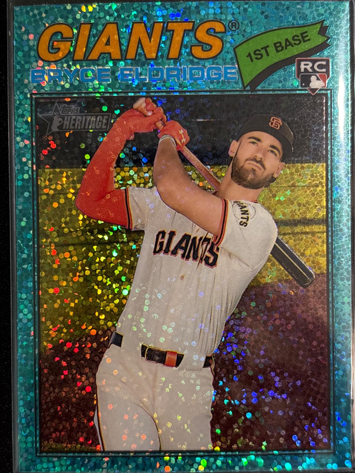 Bryce Eldridge [Aqua Sparkle Chrome] #310
