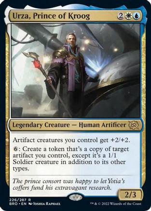 Urza, Prince of Kroog #226 Magic Brother's War