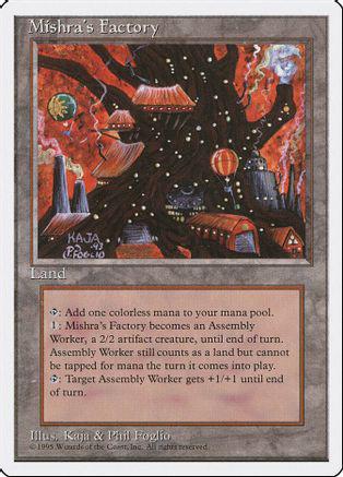Mishra's Factory Magic 4th Edition