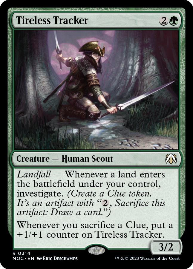 Tireless Tracker #314 Magic March of the Machine Commander