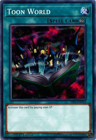 Toon World SS01-ENC12 YuGiOh Speed Duel Starter Decks: Destiny Masters