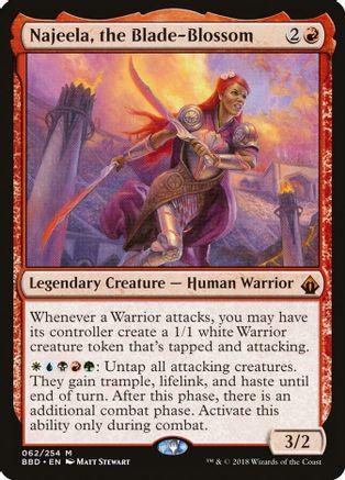 Najeela, the Blade-Blossom #62 Magic Battlebond