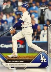 Freddie Freeman #WS-5 Prices | 2025 Topps Now World Series
