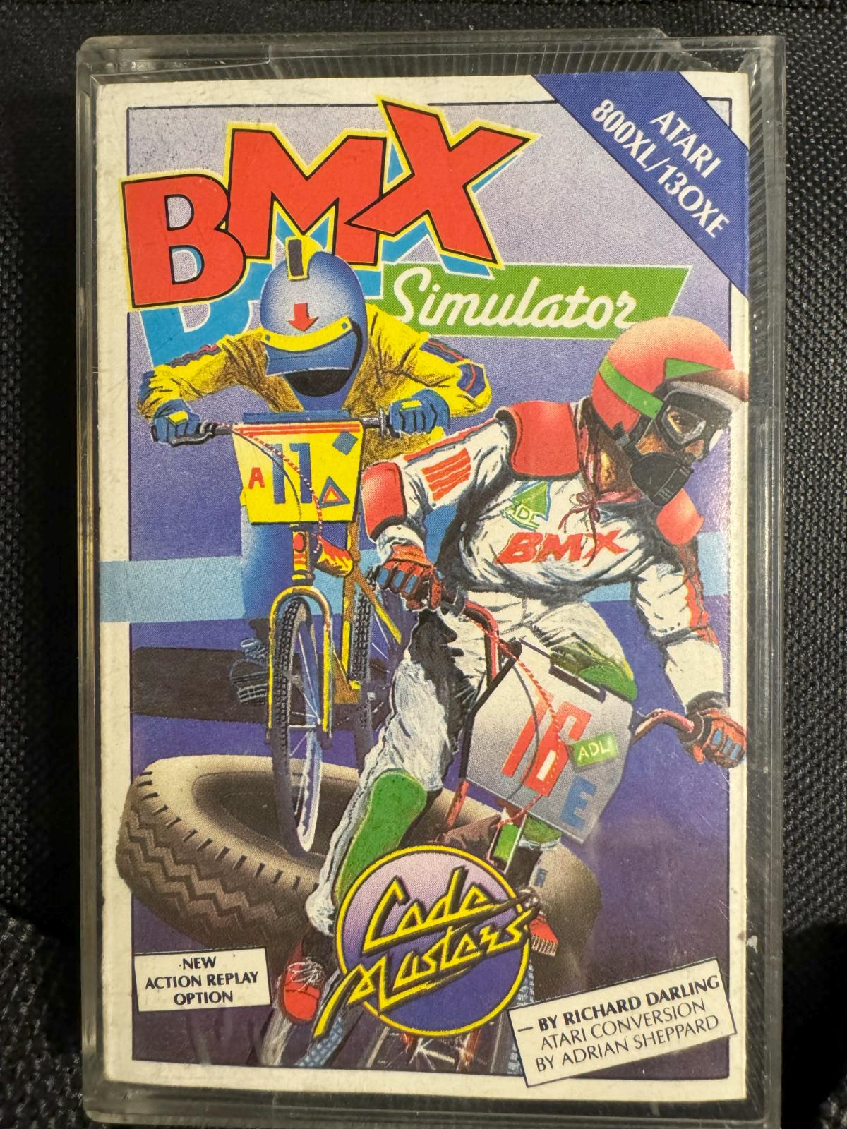 BMX Simulator Atari 400