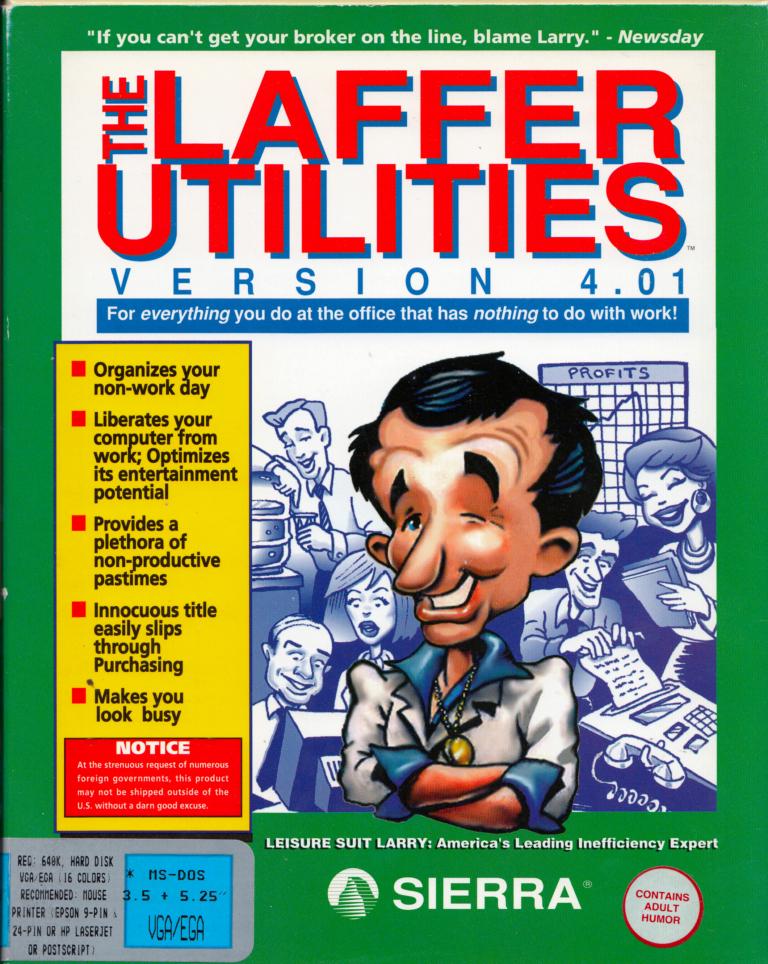 Laffer Utilities, the PC Games