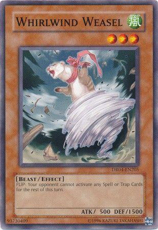Whirlwind Weasel DR04-EN205 YuGiOh Dark Revelation Volume 4