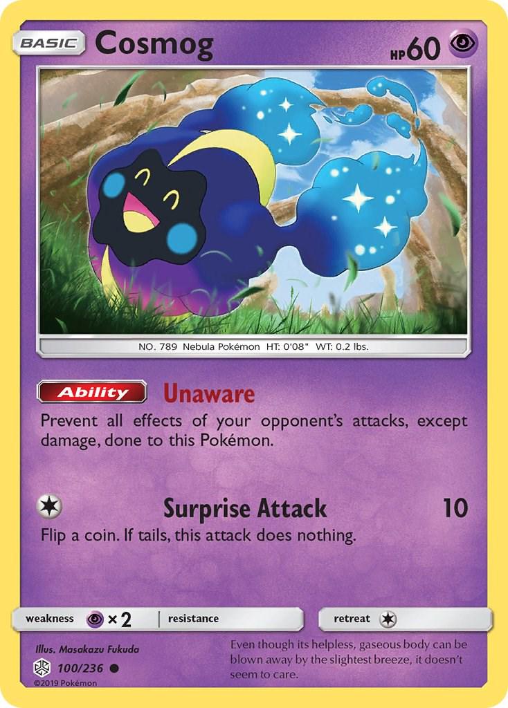 Cosmog #100 Pokemon Cosmic Eclipse