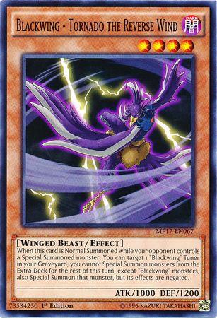 Blackwing - Tornado the Reverse Wind MP17-EN067 YuGiOh 2017 Mega-Tin Mega Pack