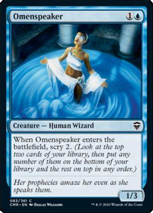 Omenspeaker #83 Magic Commander Legends