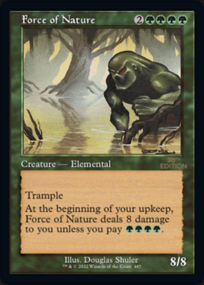 Force of Nature #487 Magic 30th Anniversary