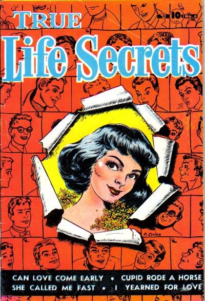 True Life Secrets #4 (1951) Comic Books True Life Secrets