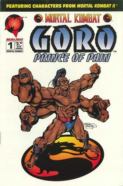 Mortal Kombat: Goro, Prince of Pain #1 (1994) Comic Books Mortal Kombat: Goro, Prince of Pain
