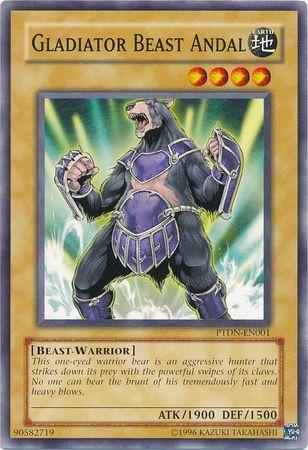Gladiator Beast Andal PTDN-EN001 YuGiOh Phantom Darkness
