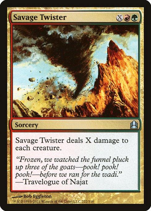 Savage Twister (Magic Commander)