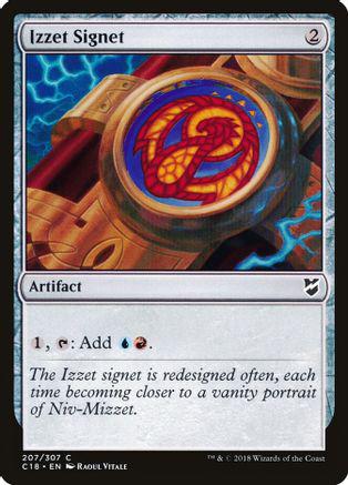 Izzet Signet Magic Commander 2018
