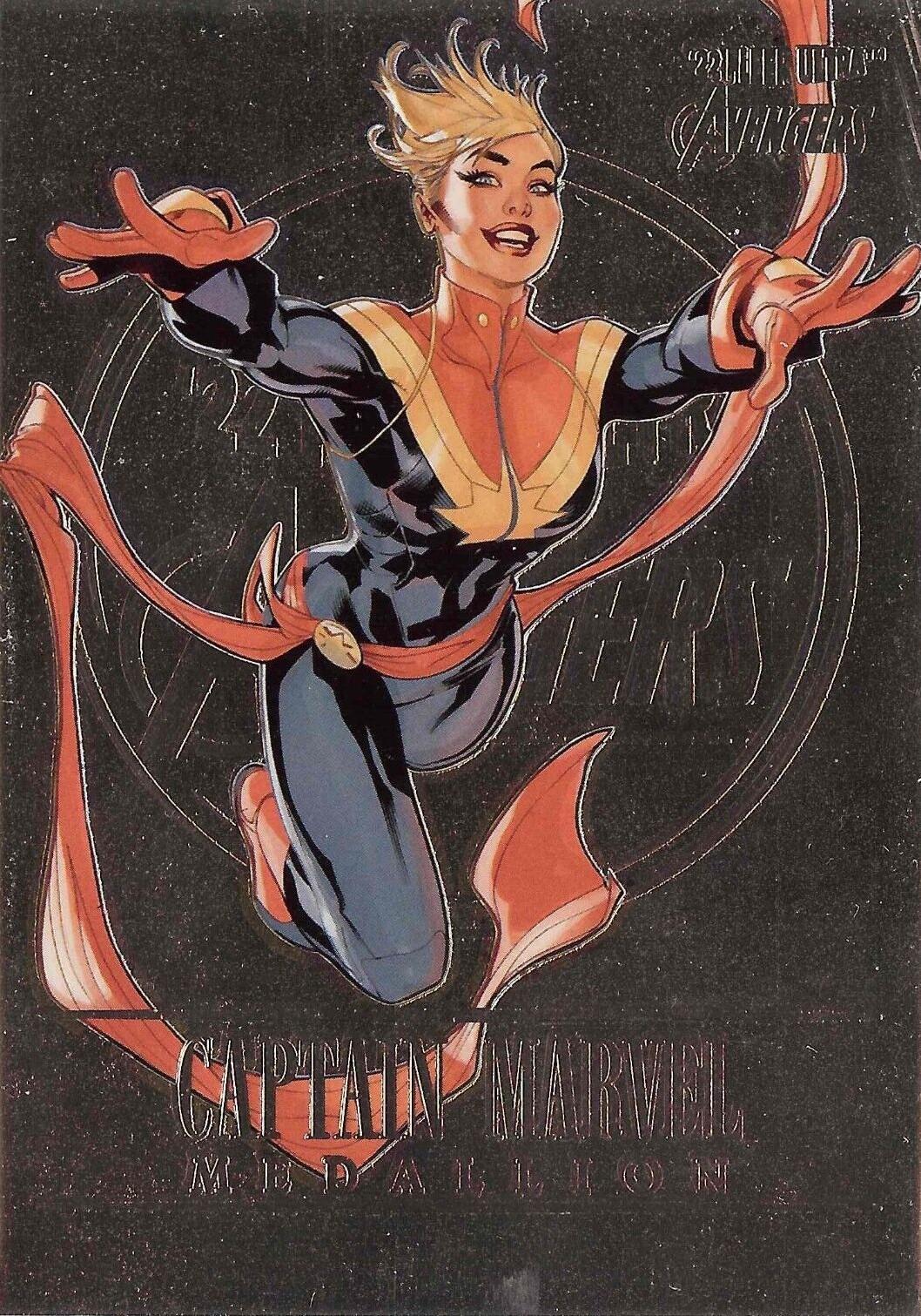 Captain Marvel #M-7 Marvel 2022 Ultra Avengers Medallion