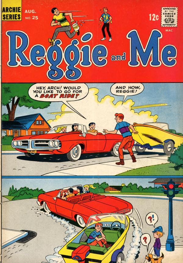 Reggie and Me #25 (1967) Comic Books Reggie and Me