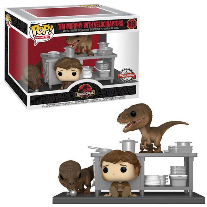Tim Murphy With Velociraptors #1199 Funko POP Movies
