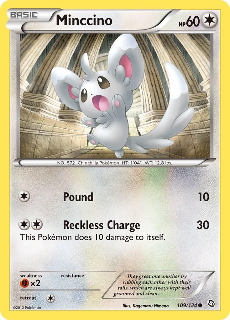 Minccino #109 Pokemon Dragons Exalted