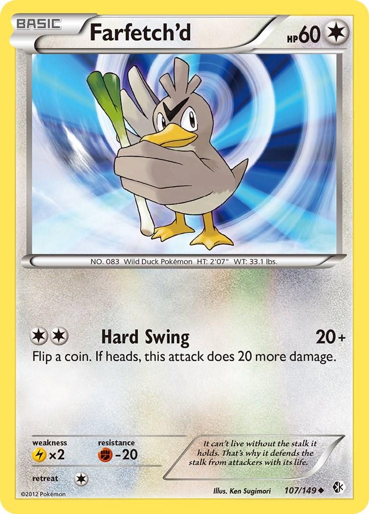 Farfetch'd #107 Pokemon Boundaries Crossed
