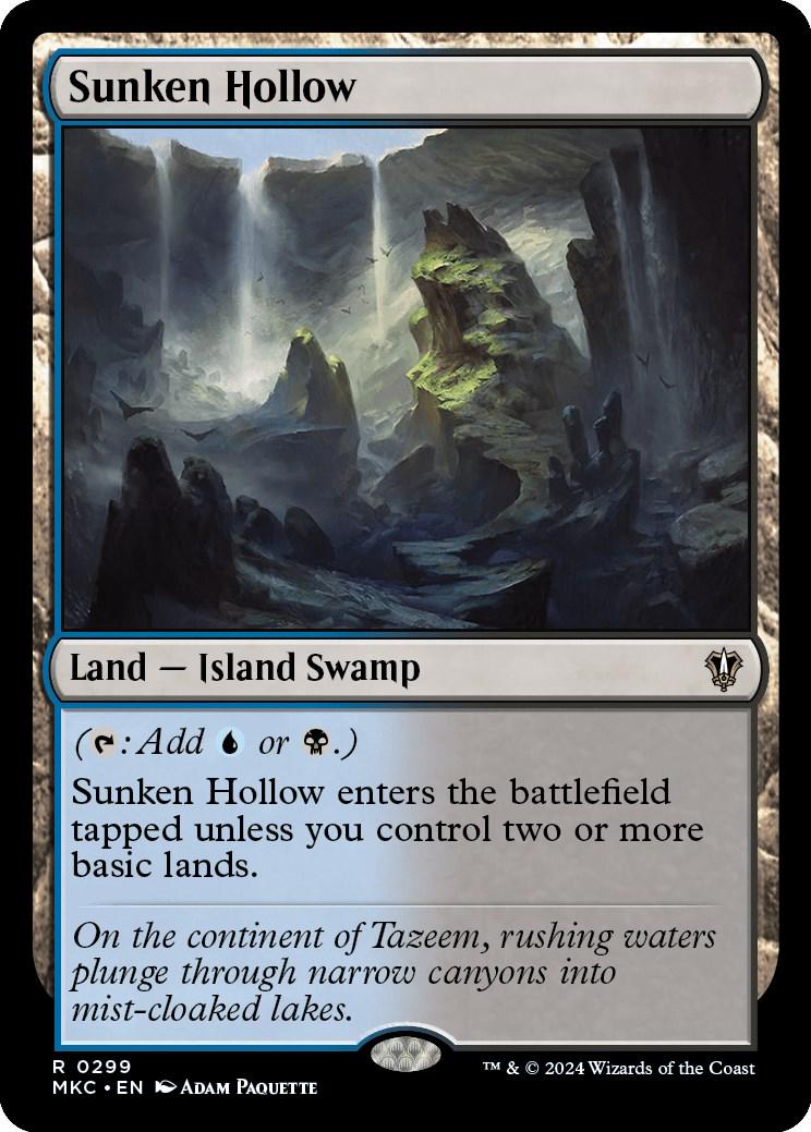 Sunken Hollow #299 Magic Murders at Karlov Manor Commander
