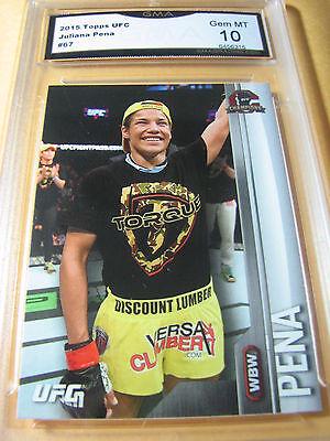 Julianna Pena #67 Ufc Cards 2015 Topps UFC Champions