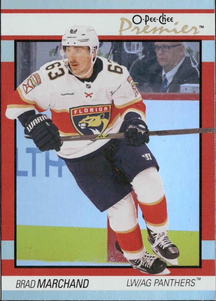 Brad Marchand #P-45 2025 O Pee Chee Premier Hockey