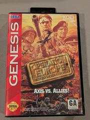 Case (Front) | Operation Europe Path to Victory 1939-45 Sega Genesis