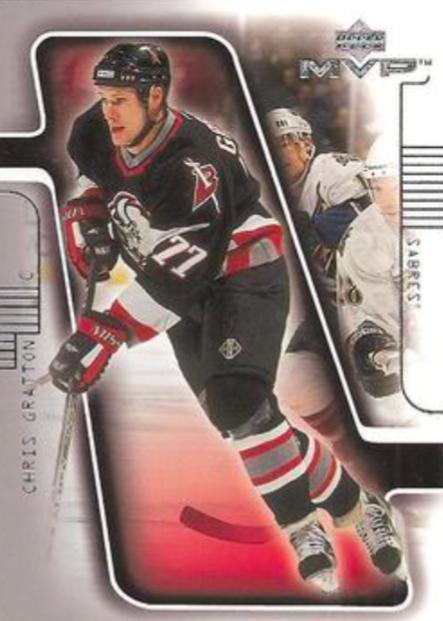 Chris Gratton #20 Hockey Cards 2001 Upper Deck MVP
