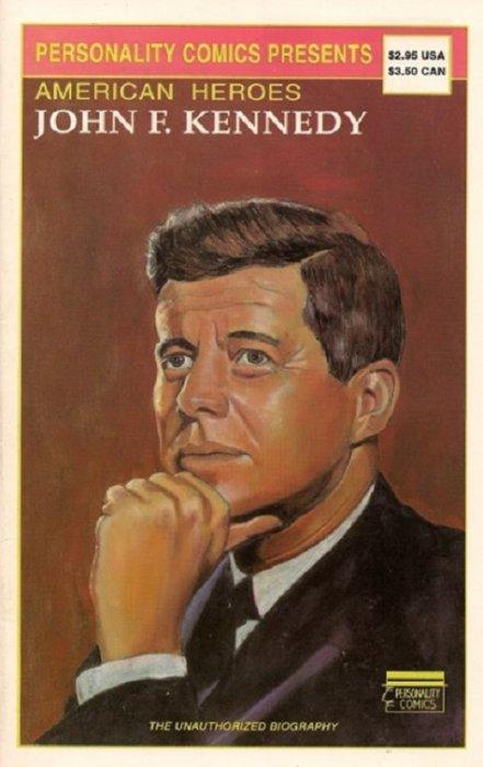 Personality Comics Presents: American Heroes - John F. Kennedy #2 (1992) Comic Books Personality Comics Presents: American Heroes