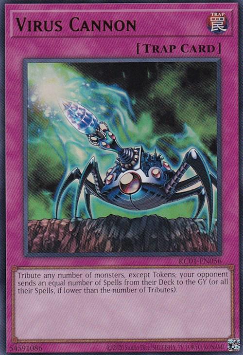 Virus Cannon KC01-EN056 YuGiOh 25th Anniversary Ultimate Kaiba Set