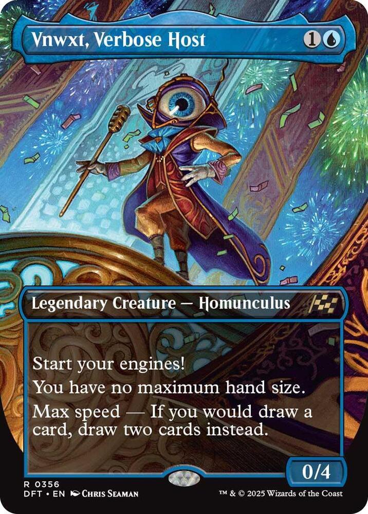 Vnwxt, Verbose Host [Foil] (Magic Aetherdrift)