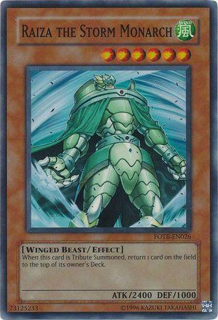 Raiza the Storm Monarch FOTB-EN026 YuGiOh Force of the Breaker