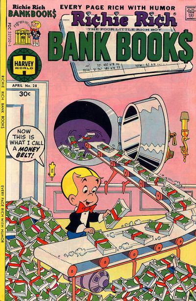 Richie Rich Bank Book #28 (1977) Comic Books Richie Rich Bank Book