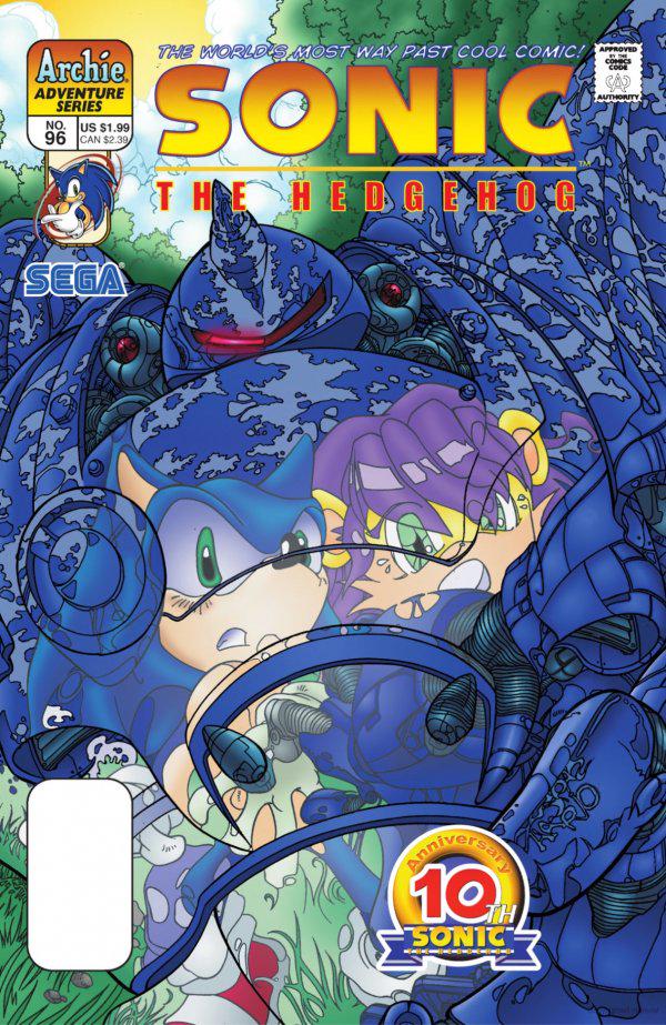 Sonic the Hedgehog #96 (2001) Comic Books Sonic the Hedgehog