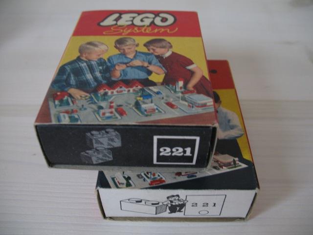 1 x 2 Bricks #221 LEGO Classic