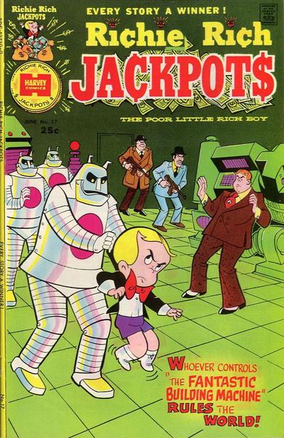 Richie Rich Jackpots #17 (1975) Comic Books Richie Rich Jackpots