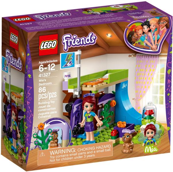 Mia's Bedroom #41327 LEGO Friends
