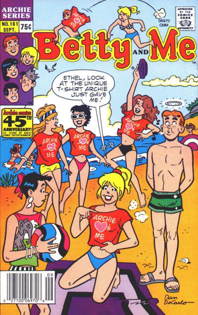 Betty and Me #161 (1987) Comic Books Betty and Me