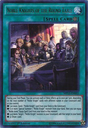 Noble Knights of the Round Table MP15-EN052 YuGiOh 2015 Mega-Tin Mega Pack