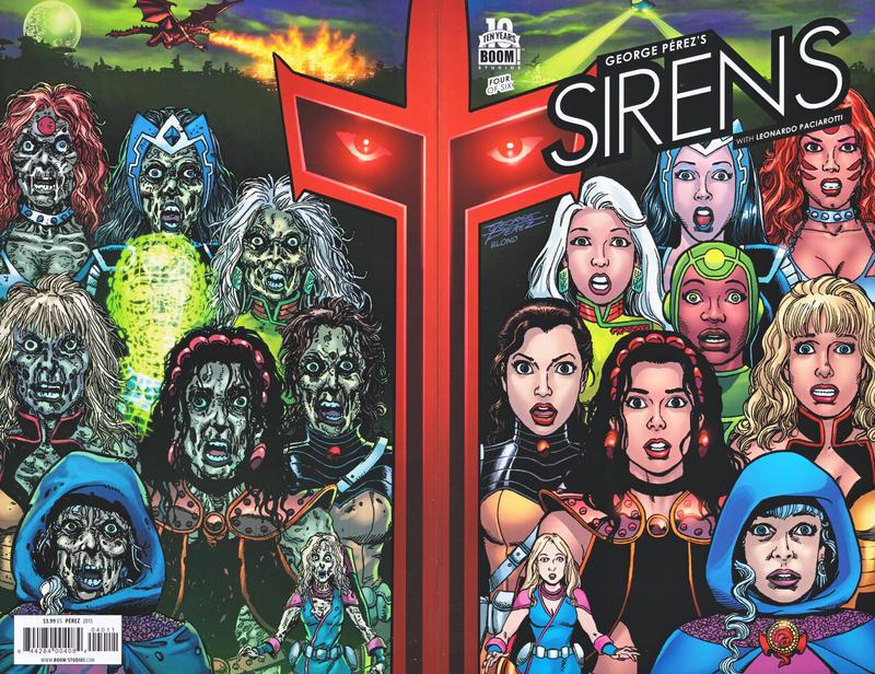 George Perez's Sirens #4 (2015) Comic Books George Perez's Sirens
